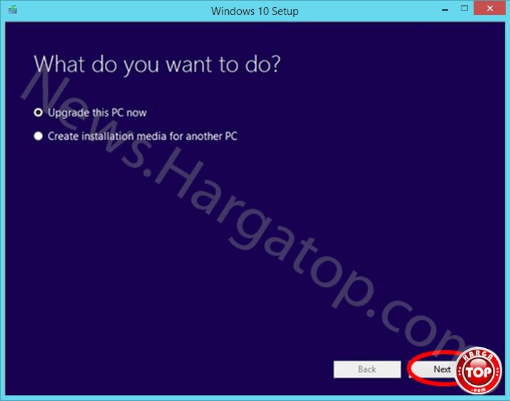 Download Windows 10 Pertama